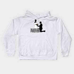 Wedding Marriage Marriage Wedding Ceremony Married Kids Hoodie